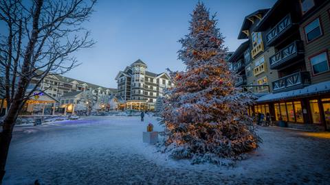 Christmas celebrations at Snowshoe