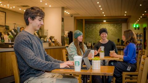 Starbucks at Snowshoe Mountain