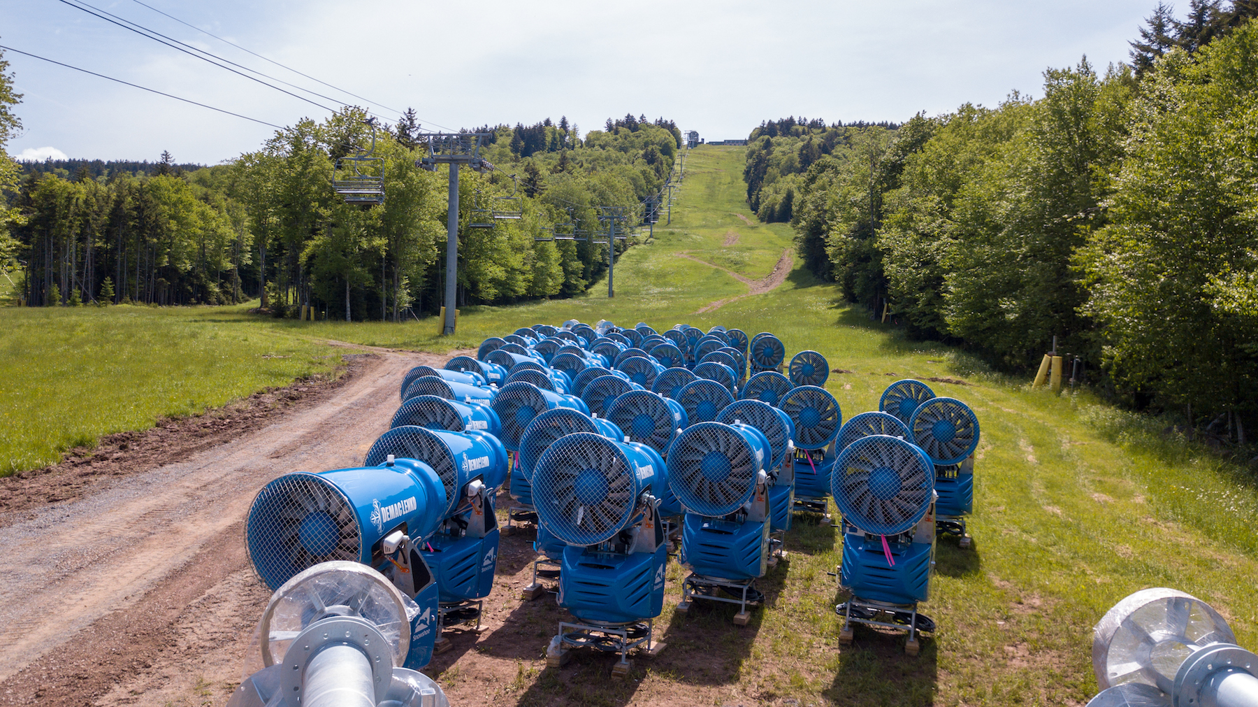 Snowmaking and snow technology investment at snowshoe