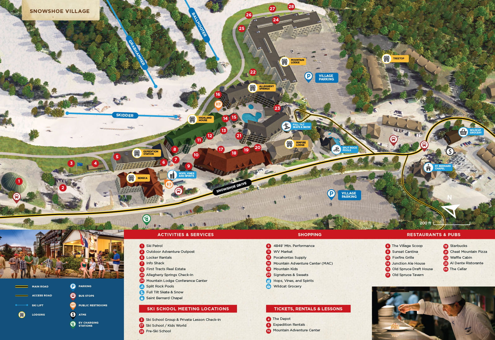 Trail Maps, Backcountry Maps, Ski Maps at Snowshoe Mountain