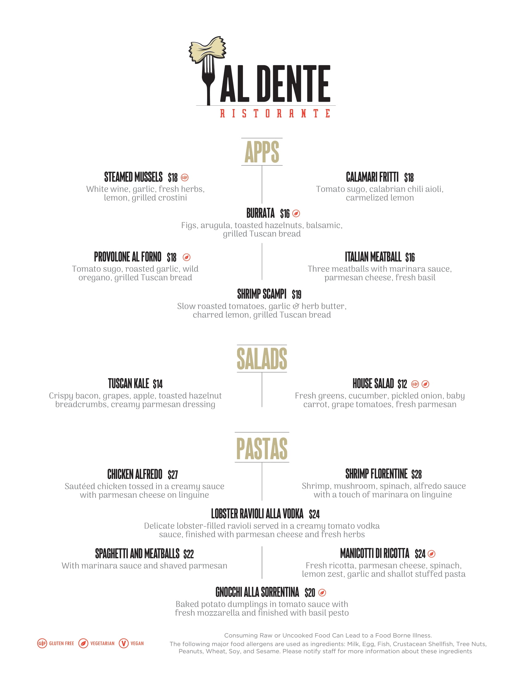 Al Dente Ristorante | Snowshoe Mountain