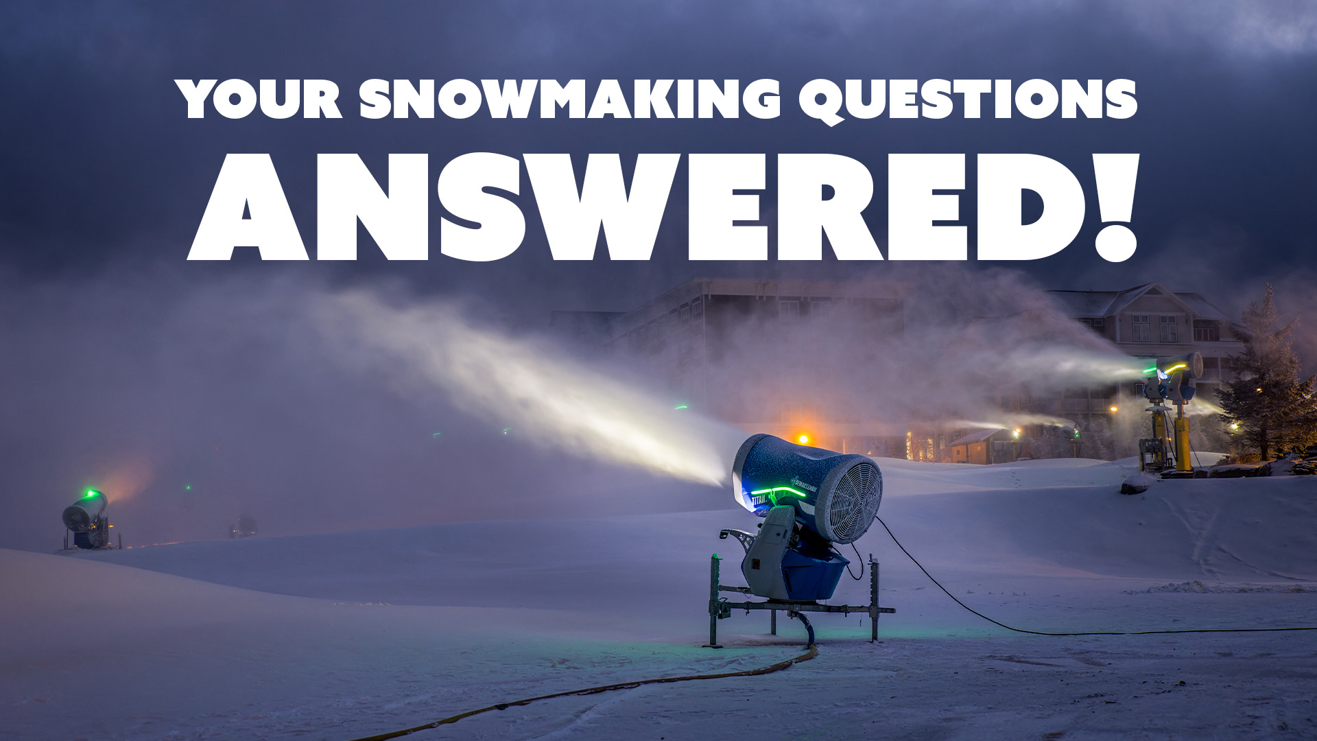 Snow Making and Snow Technology Investment at Snowshoe