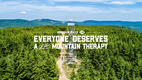 Everyone deserves a little mountain therapy