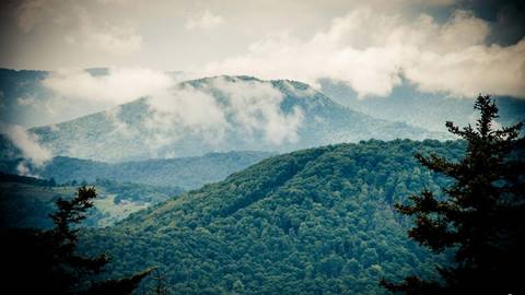 snowshoe mountain resort scenic vista