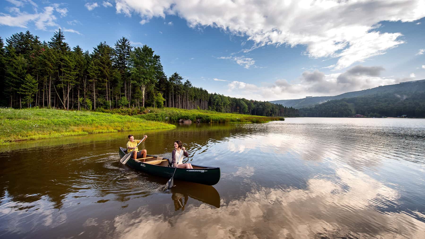 Shavers Lake at Snowshoe Mountain Resort in West Virginia