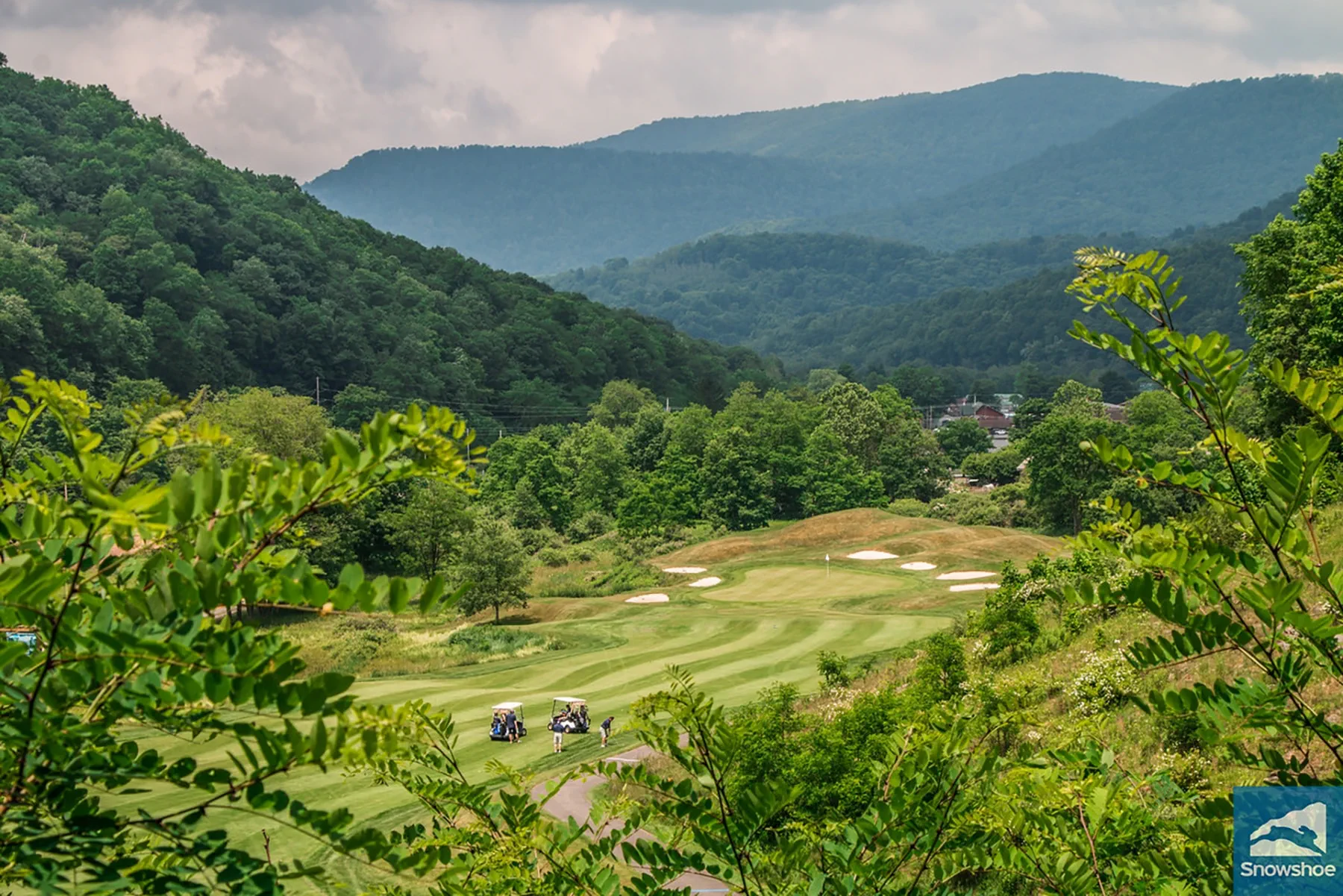 The Raven Golf Club at Snowshoe Mountain in West Virginia
