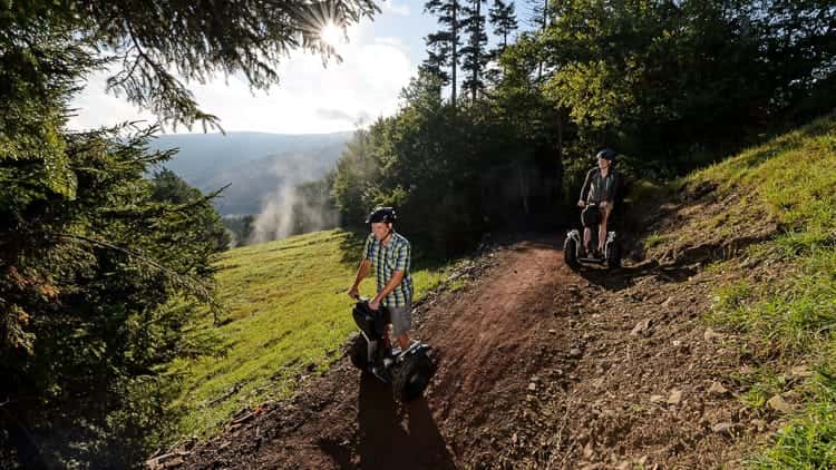 Segway Tours At Snowshoe Mountain Resort In West Virginia