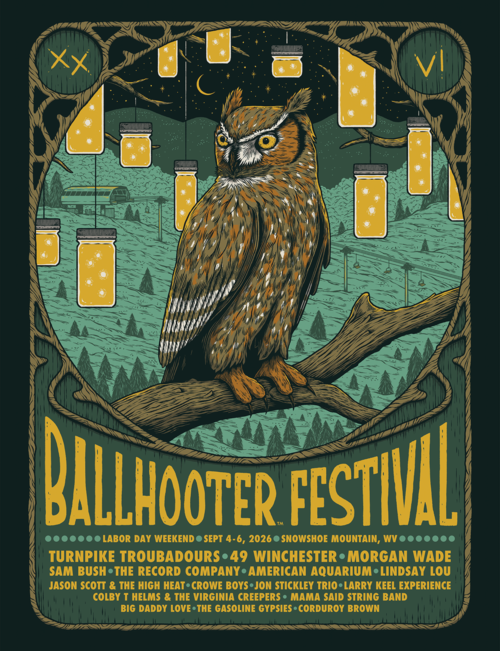 Ballhooter Festival at Snowshoe Mountain