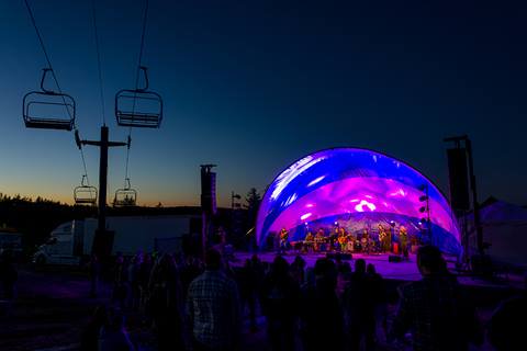 Concert at Snowshoe Mountain