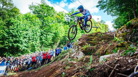 Downhill Mountain Biking at Snowshoe Mountain