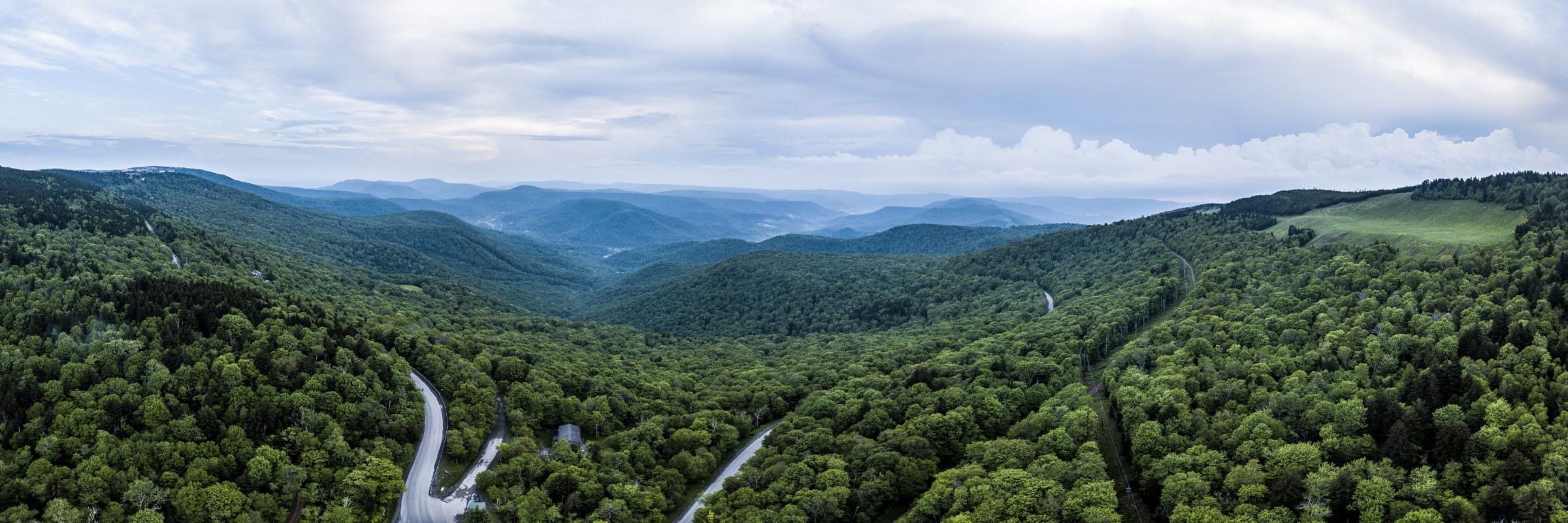 Aerial Road View