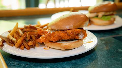 Sandwiches at The Raven Grille