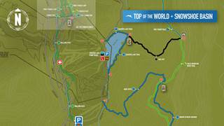 Backcountry Map | Snowshoe Mountain