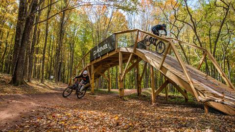 Snowshoe Bike Park Closing Day