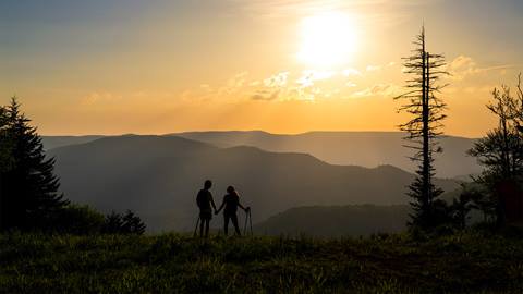 Snowshoe Mountain in West Virginia