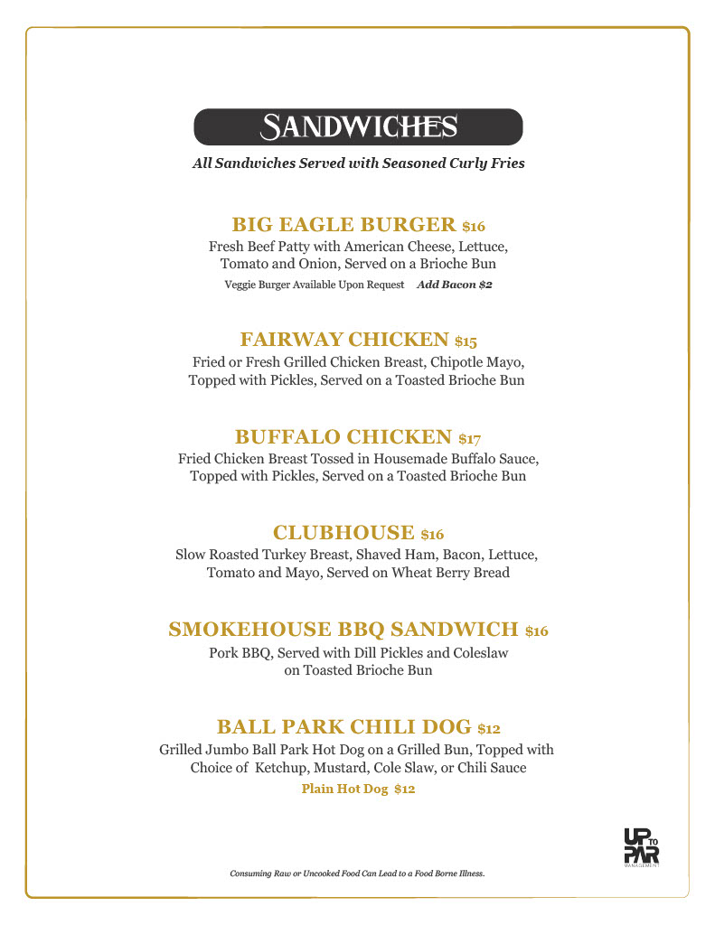 Raven Grill Lunch Menu | Snowshoe Mountain