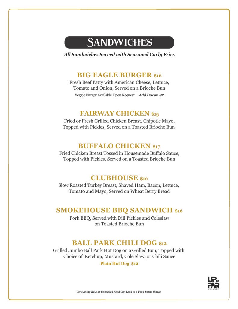 Raven Grill Lunch Menu | Snowshoe Mountain