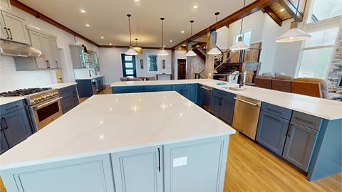 Kitchen of Red Spruce 7 Vacation Home at Snowshoe Mountain