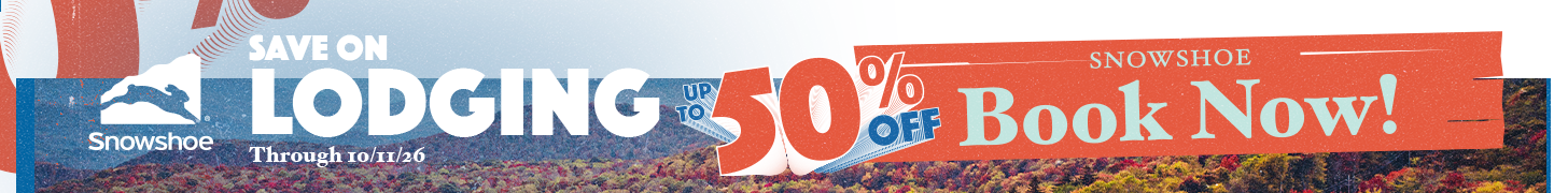 Save on Lodging at Snowshoe Mountain