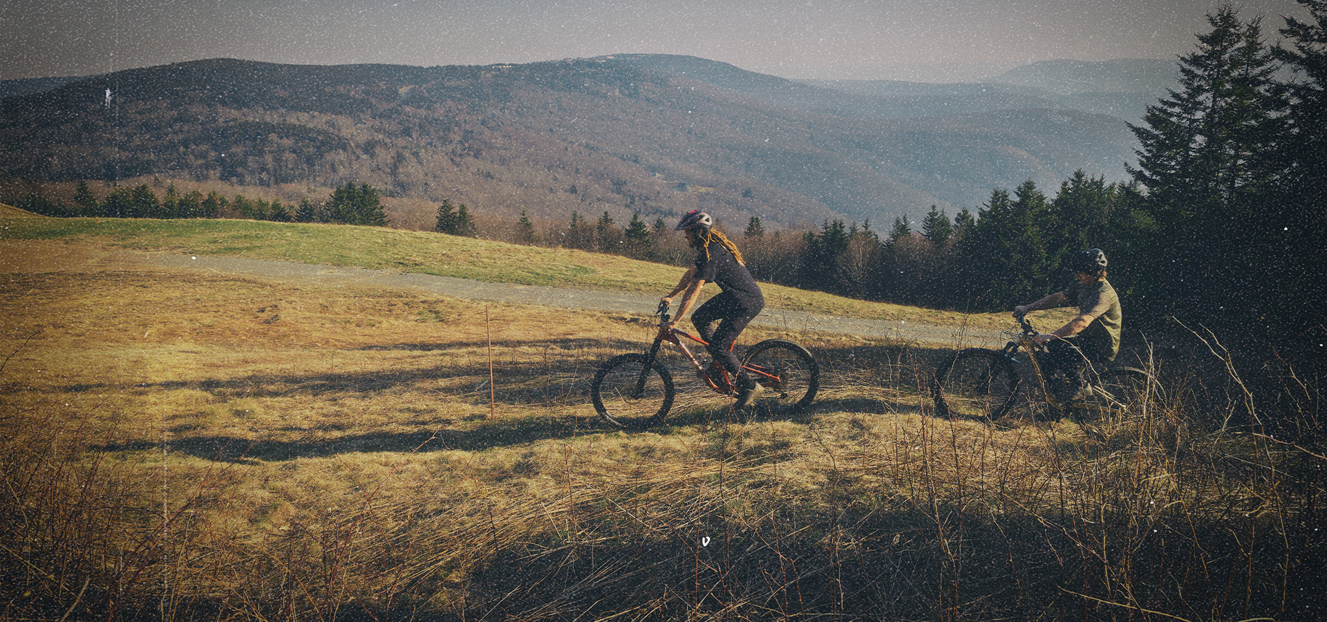 Biker at Snowshoe Mountain