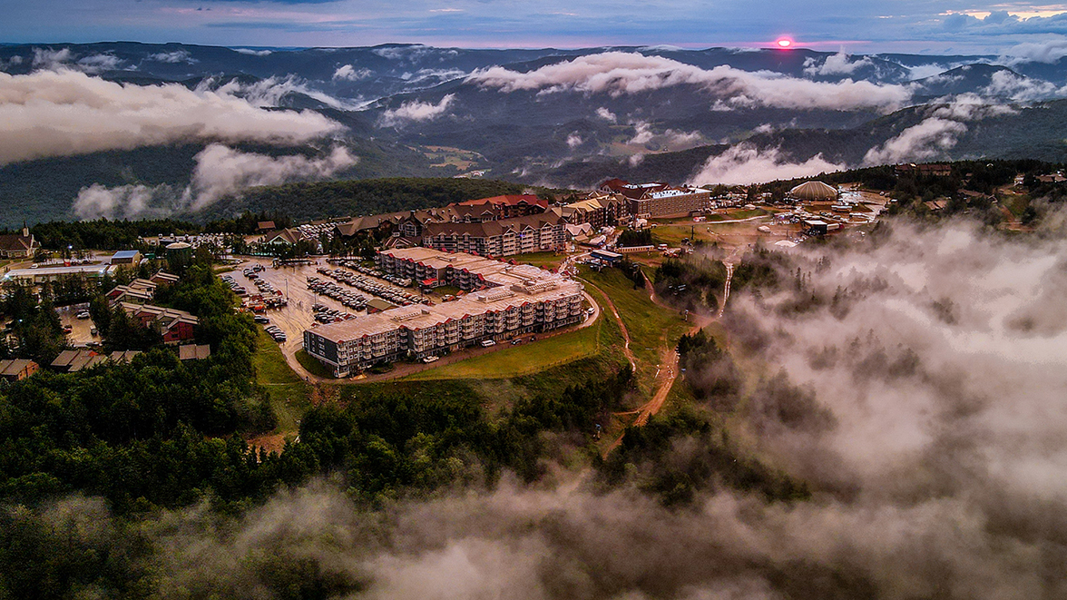 Aerial Mountain