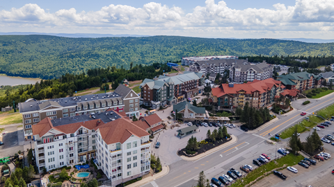 Village during Summer