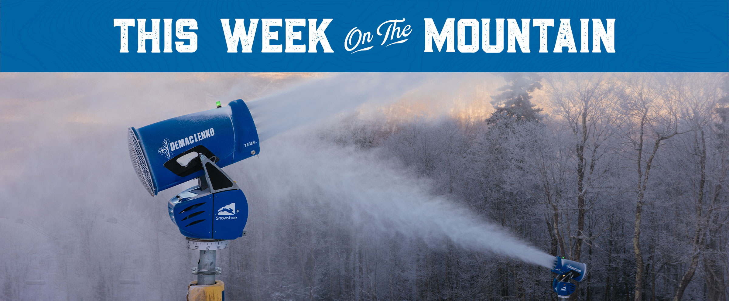 This week on the mountain
