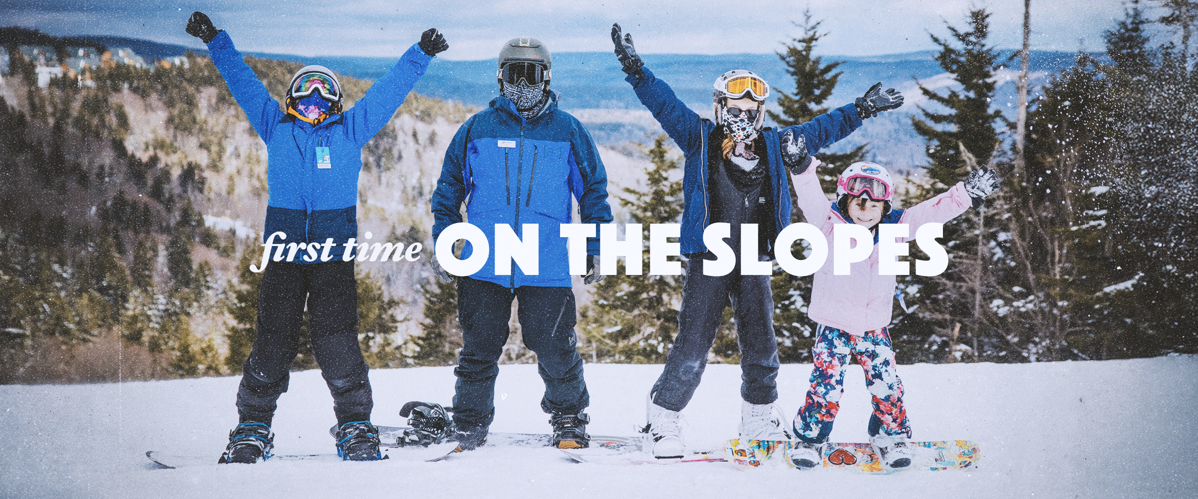 First time on the slopes