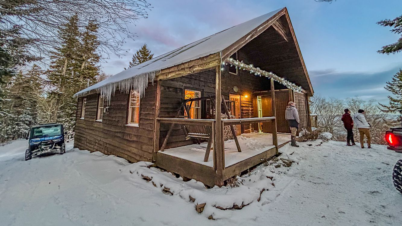 Winter Hut Exterior