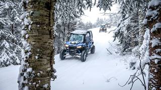 Off Road RZR Tour in Snow
