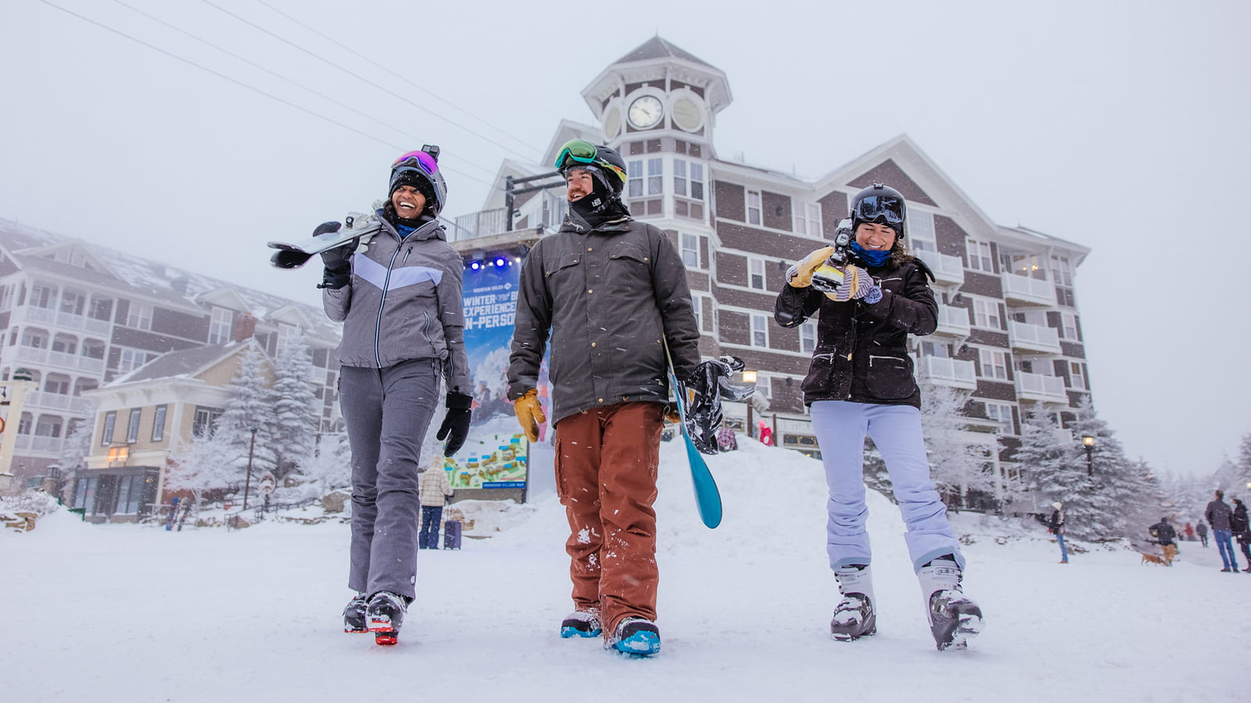 Snowshoe Village Live Cam
