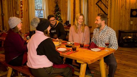 Winter Adventure Dining Tours at Snowshoe Mountain