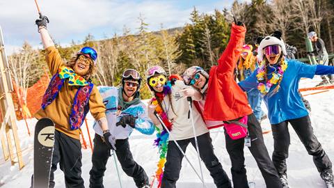 Spring Skiing at Snowshoe Mountain