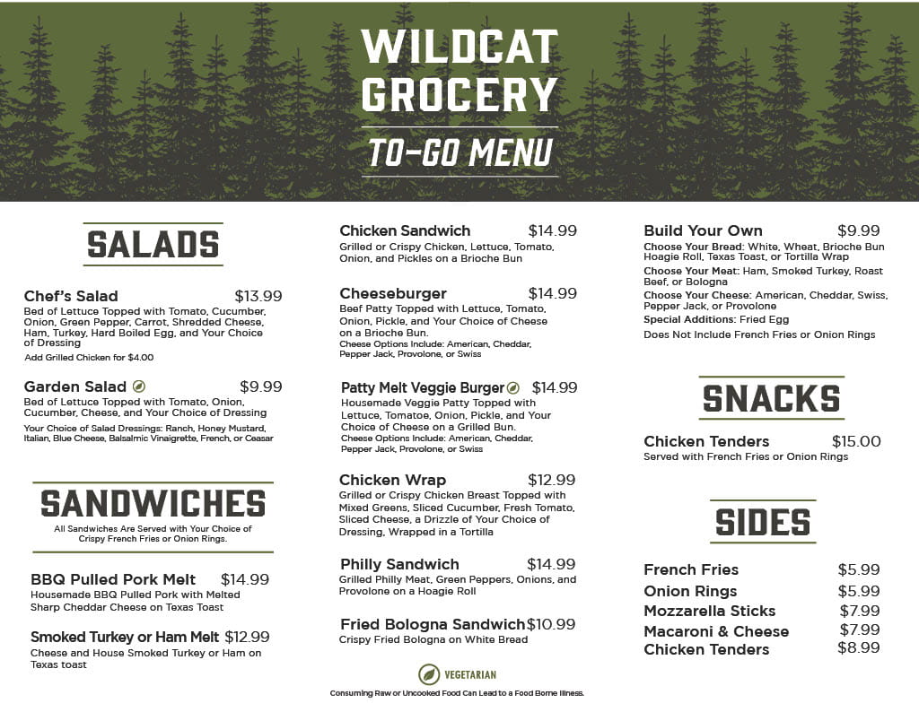 Wildcat Grocery at Snowshoe Mountain Resort