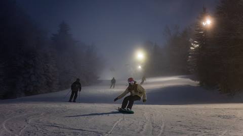 Night Skiing at Silver Creek