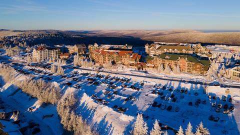 Parking at Snowshoe Mountain Resort
