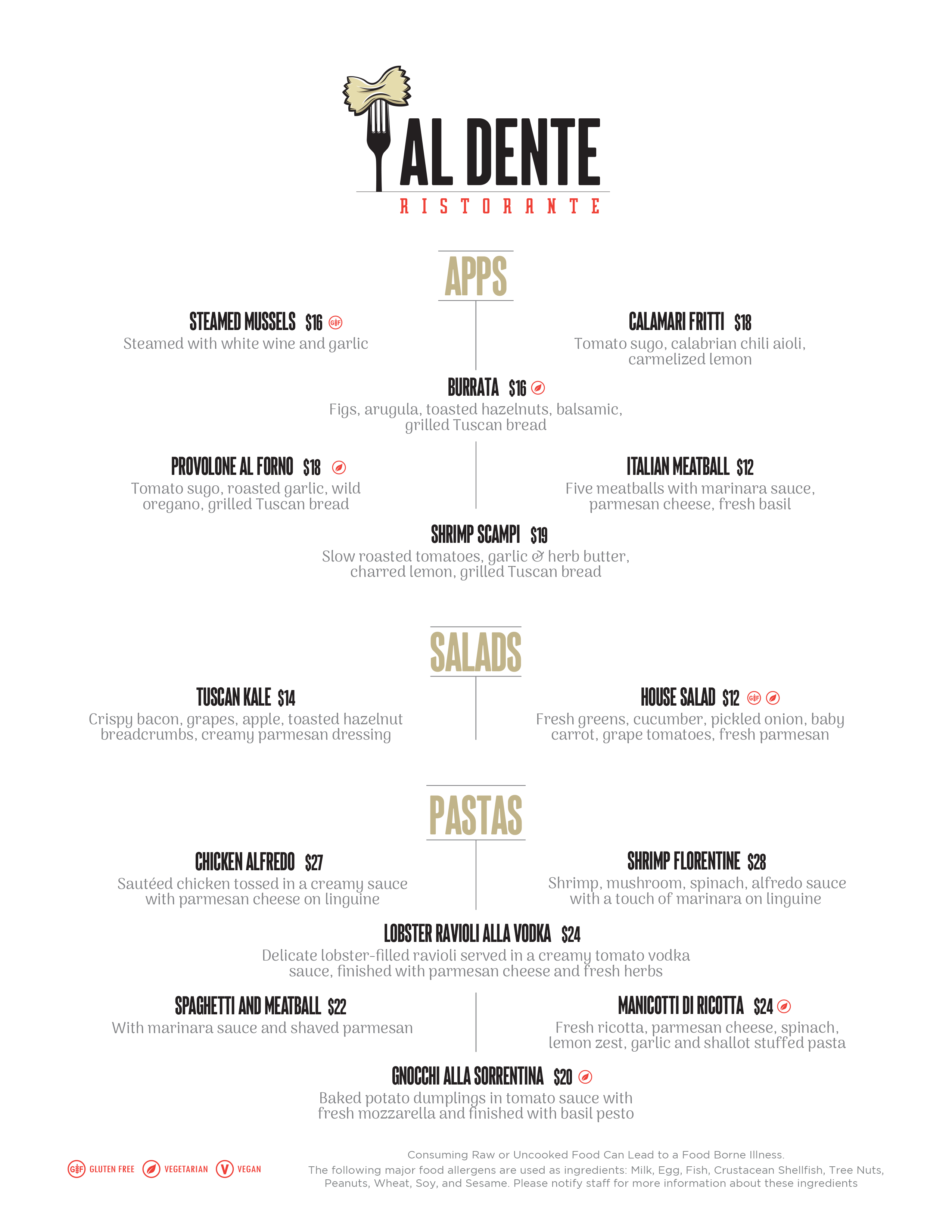 Al Dente Ristorante | Snowshoe Mountain