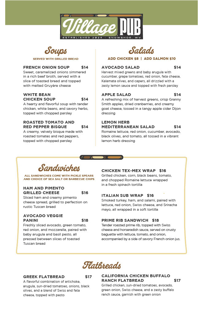 The Village Pub | Snowshoe Mountain