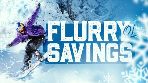Flurry of Savings