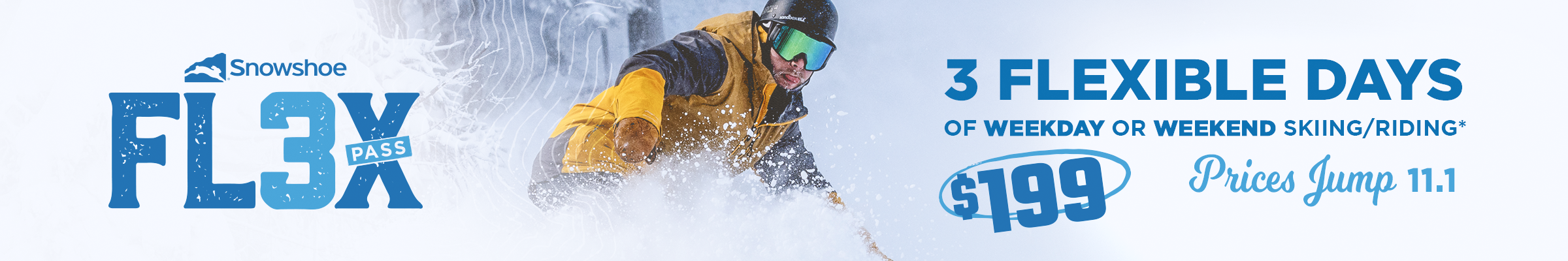 Flex 3 Pass | Snowshoe Mountain