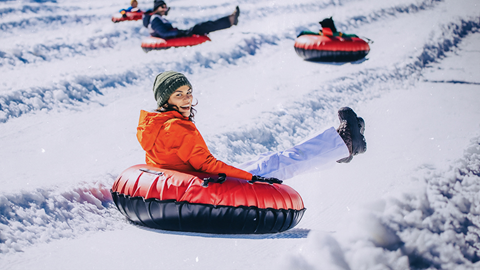 Tubing at Snowshoe Mountain