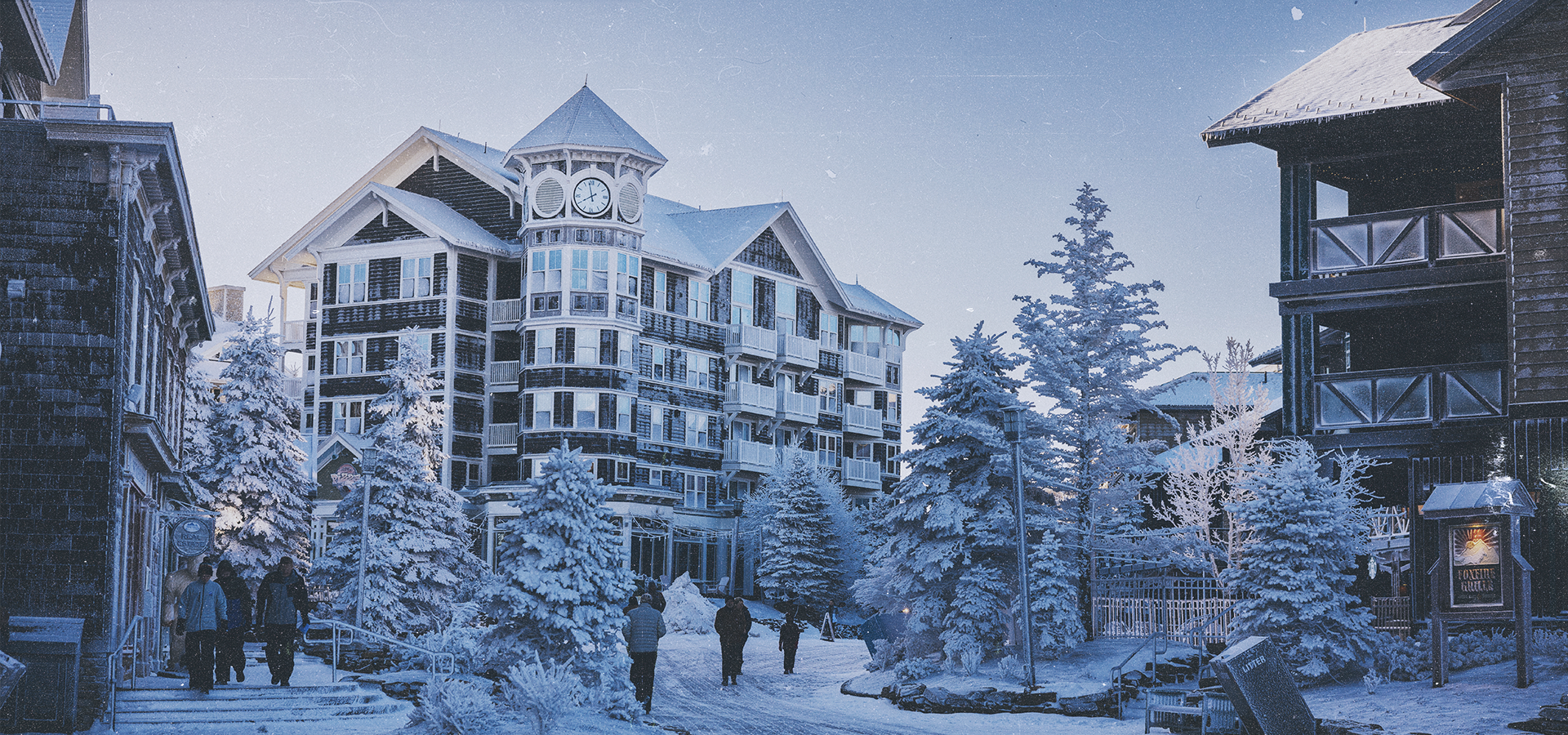 Snowy Village at Snowshoe Mountain