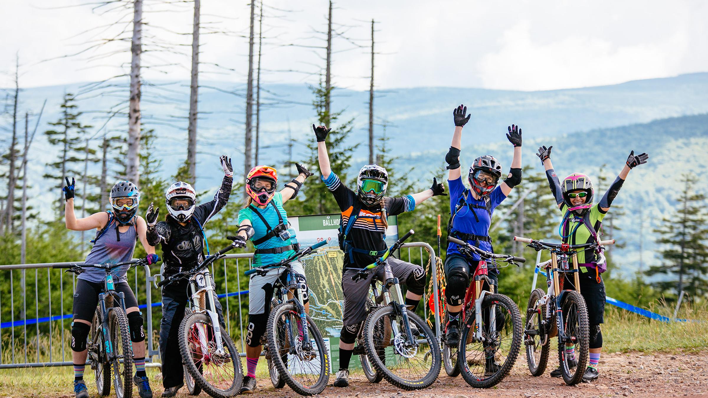 Snowshoe Bike Park in West Virginia