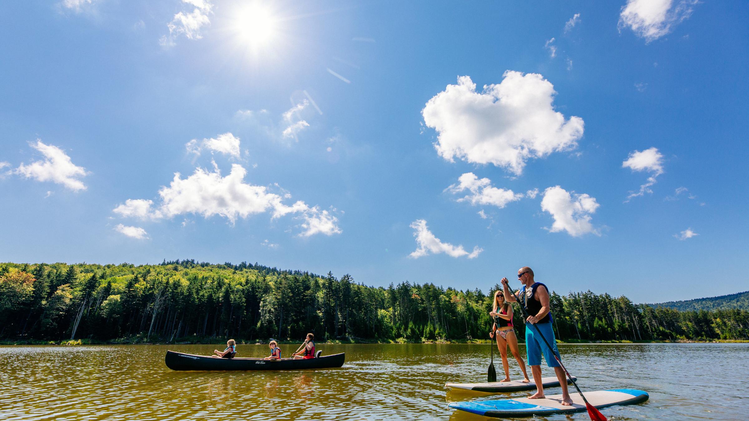 Shavers Lake at Snowshoe Mountain Resort in West Virginia